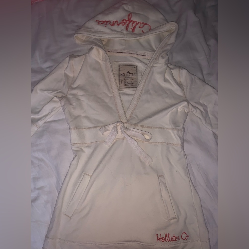 Hollister y2k short sleeve hoodie